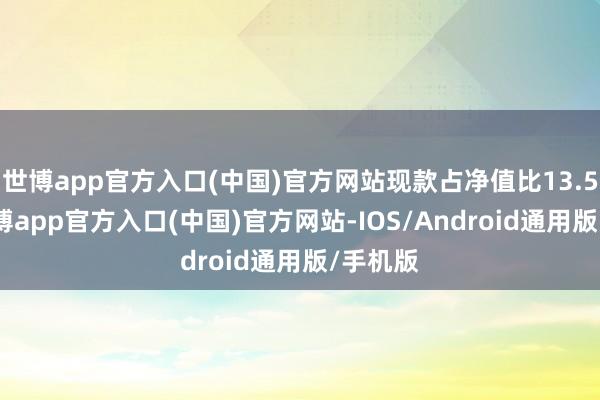 世博app官方入口(中国)官方网站现款占净值比13.51%-世博app官方入口(中国)官方网站-IOS/Android通用版/手机版